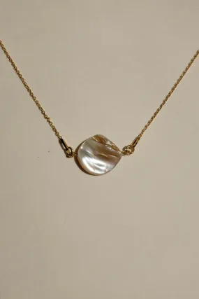 0015_SHELL 925 GOLD NECKLACE