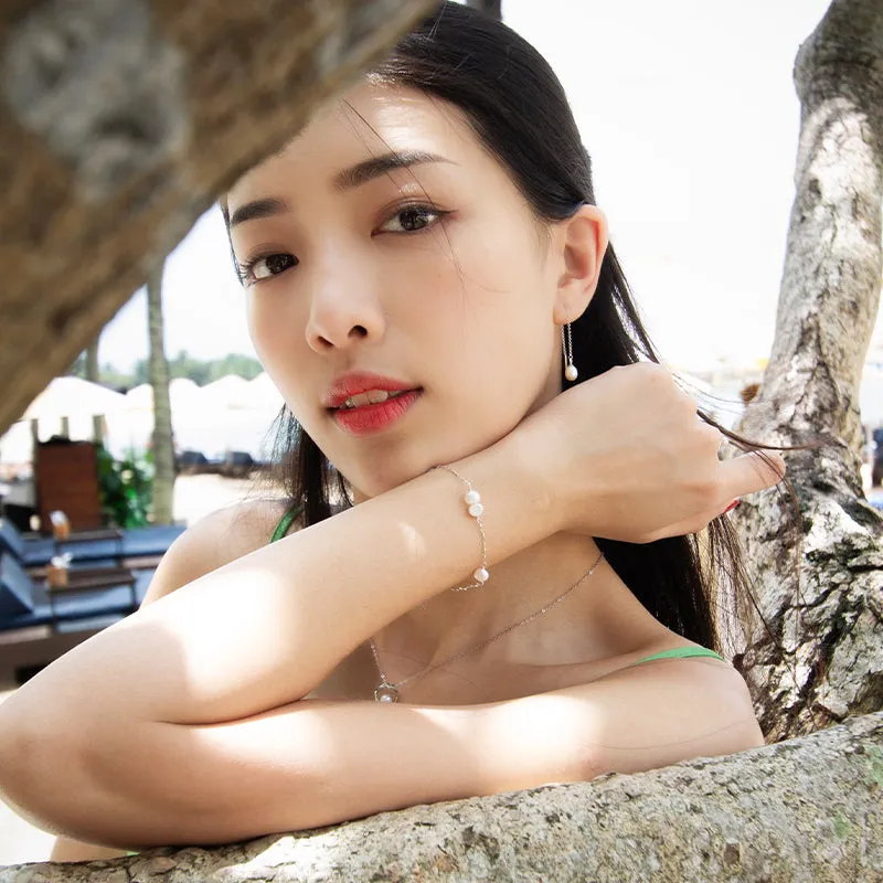 1, 2 Freshwater Pearl Bracelet