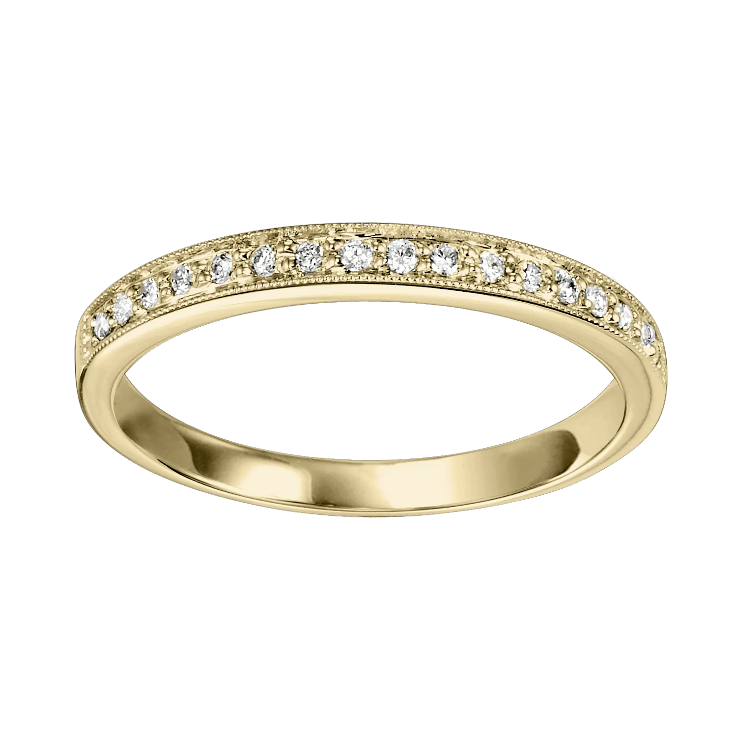 14KTY Mixables Prong Fashion Ring 1/8Ct