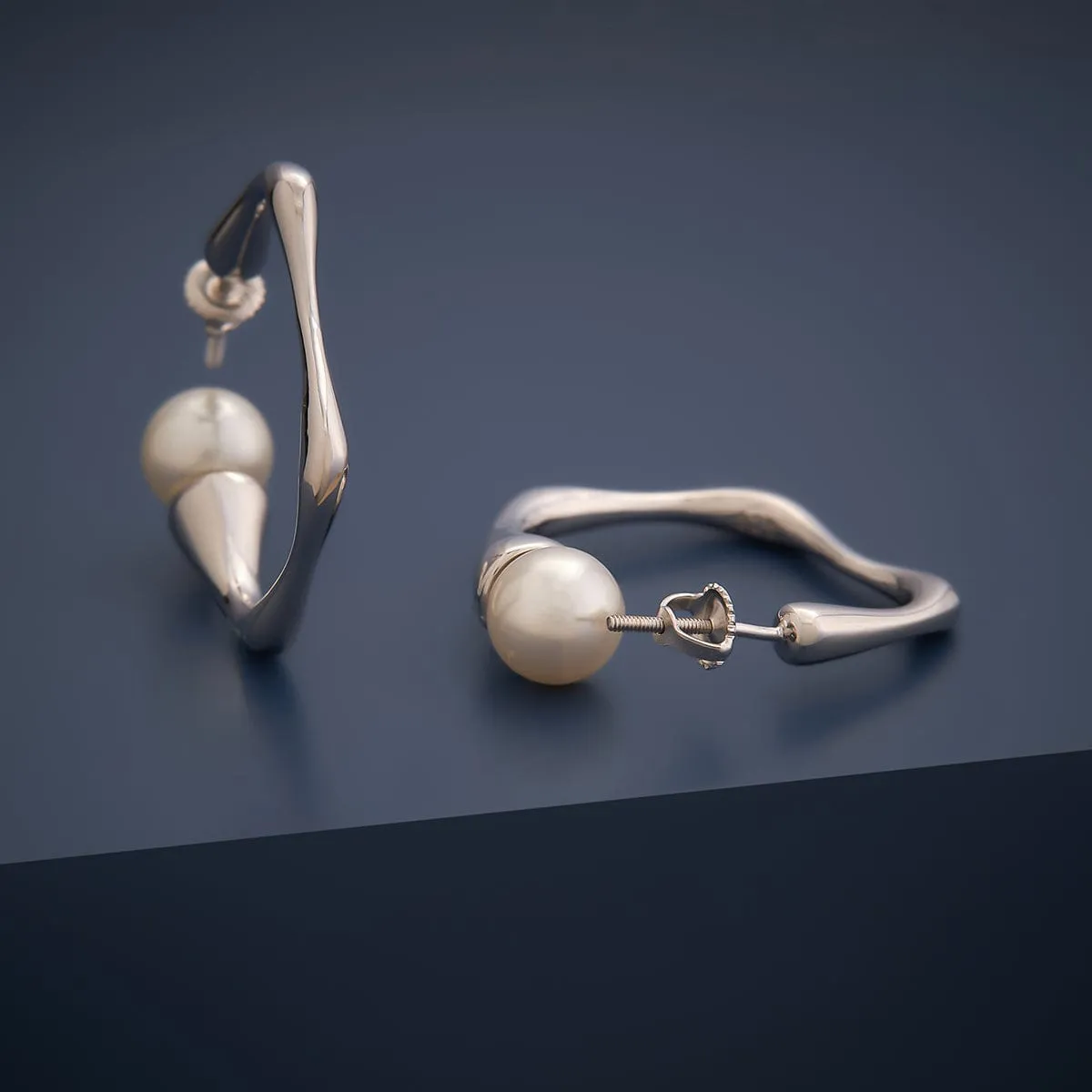 92.5 Silver Earring 156729