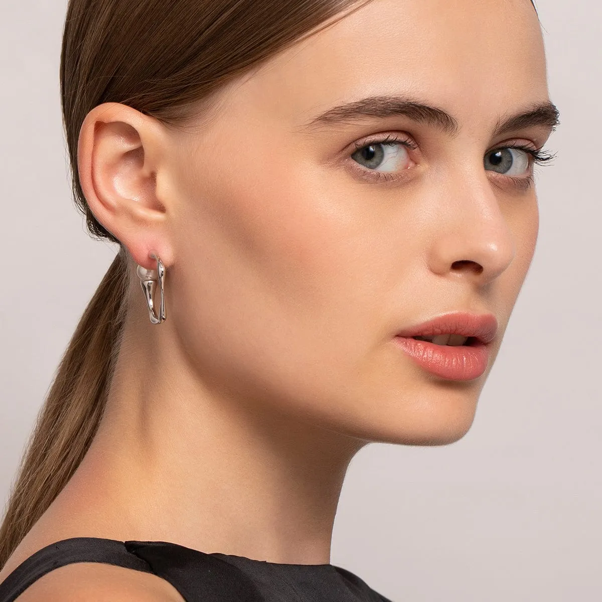 92.5 Silver Earring 156729