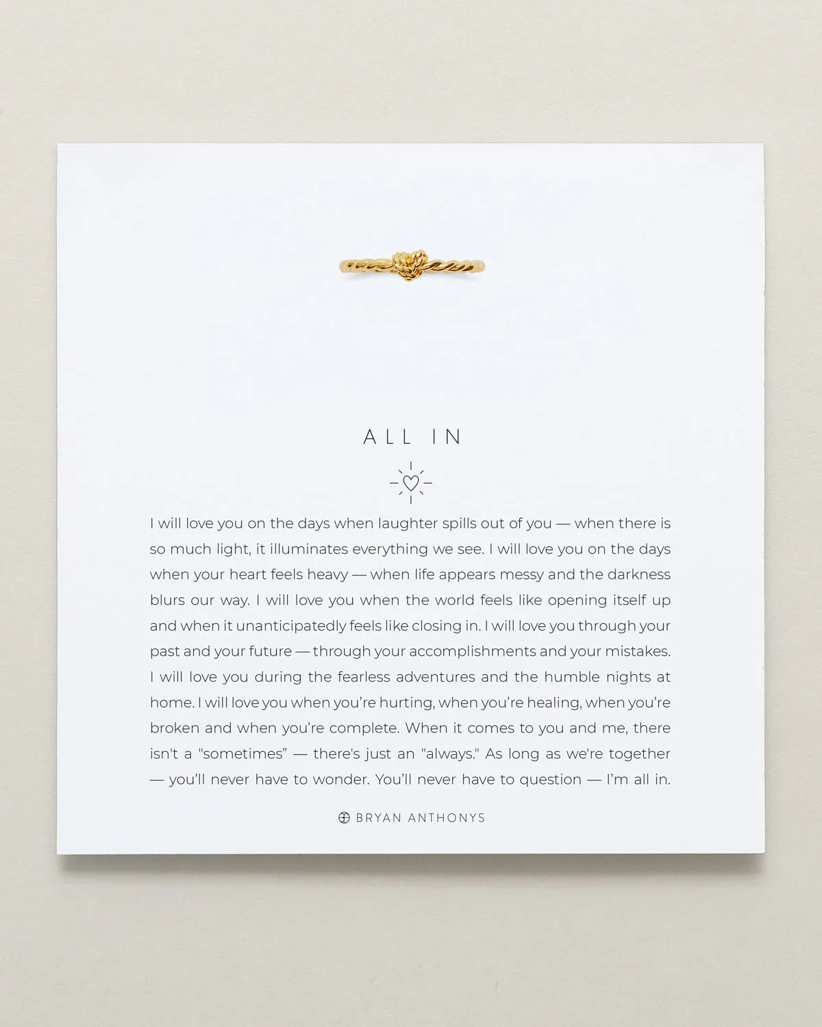 All In Ring