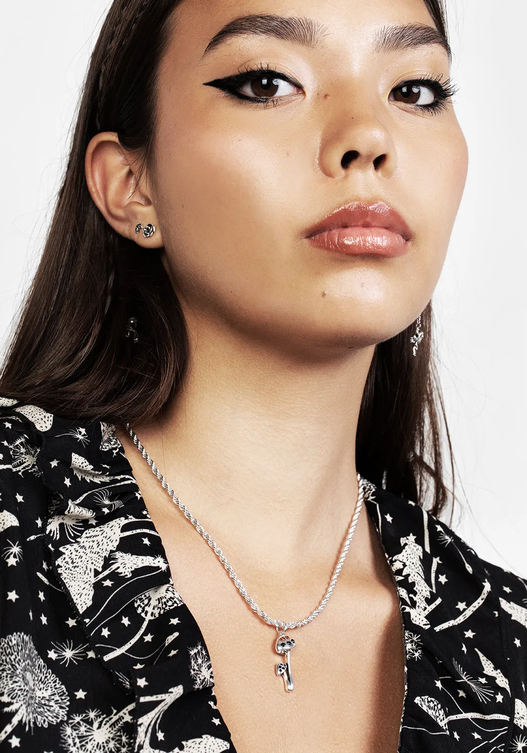 Amanita Pendant Necklace