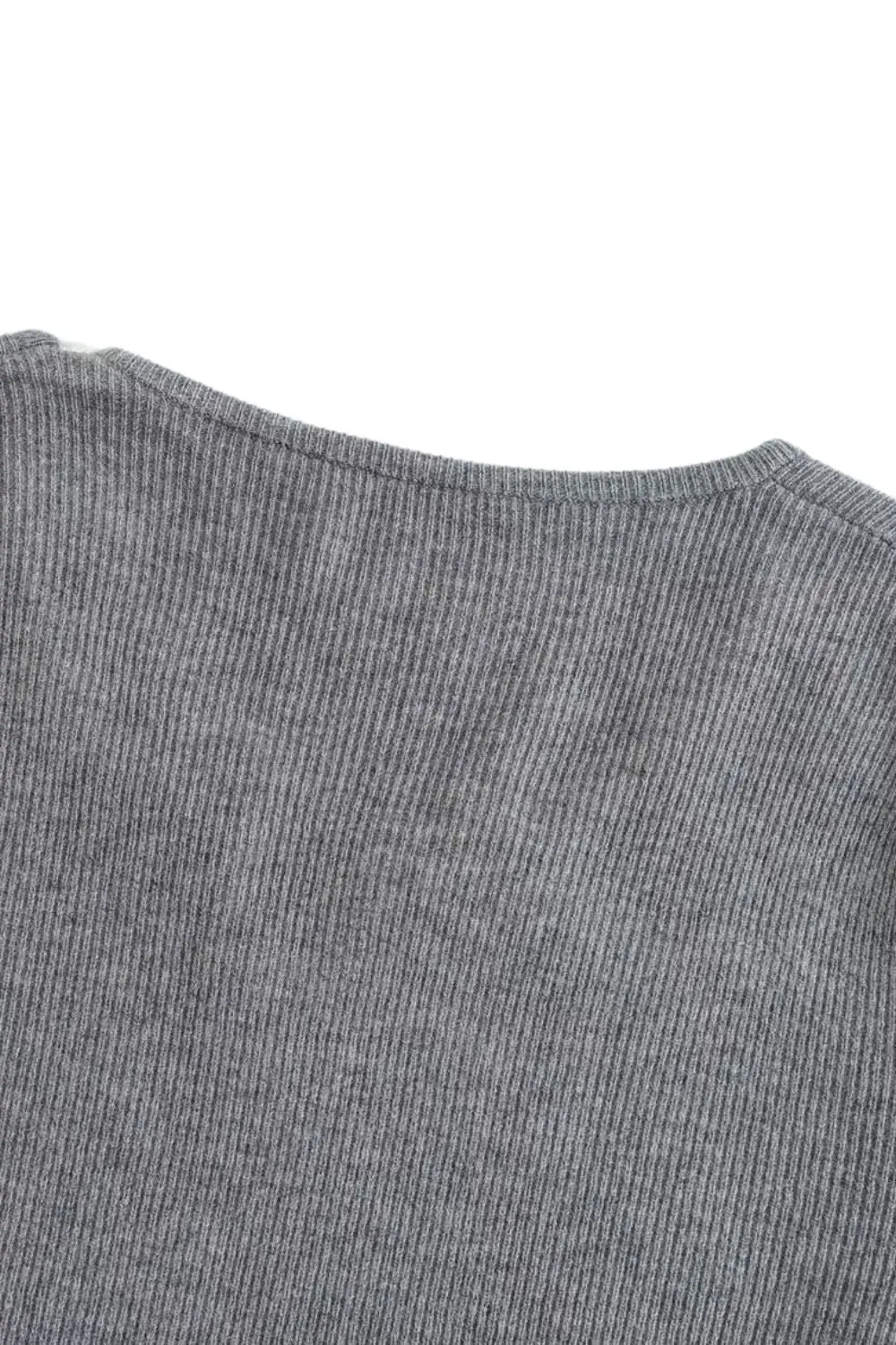 'Bella'Faux Two-Piece Knit Top