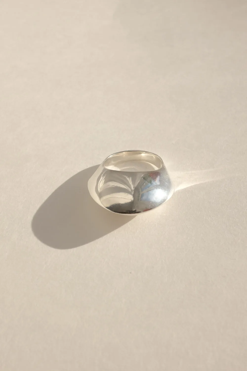 BOLD BIG VINTAGE RING SILVER 925