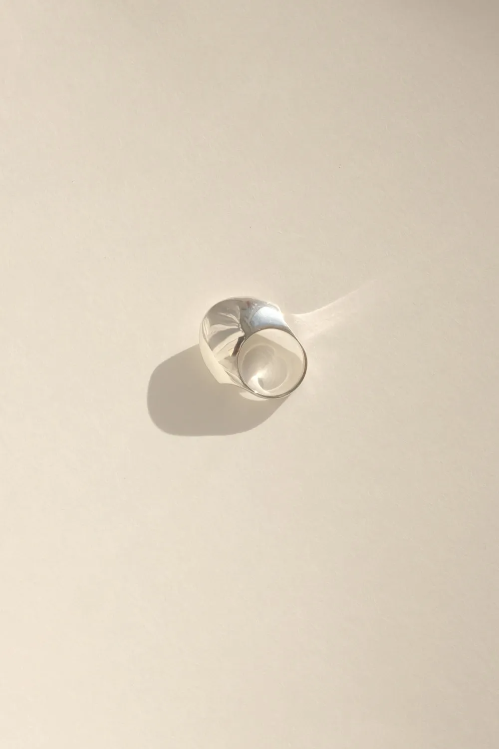 BOLD BIG VINTAGE RING SILVER 925