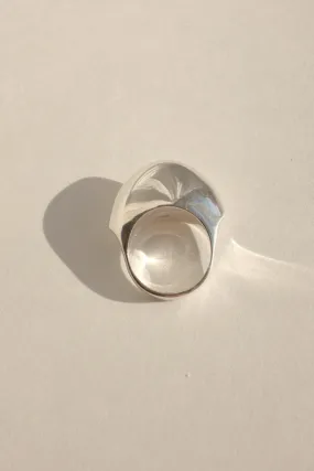 BOLD BIG VINTAGE RING SILVER 925