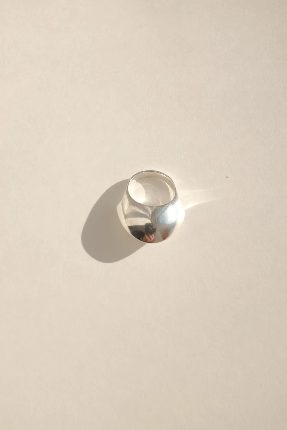 BOLD BIG VINTAGE RING SILVER 925