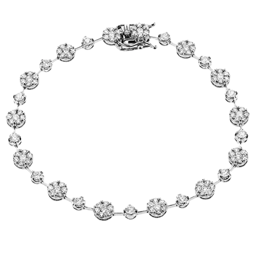Bracelet in 18k Gold with Diamonds