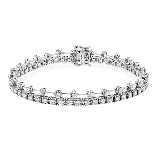 Bracelet in 18k Gold with Diamonds