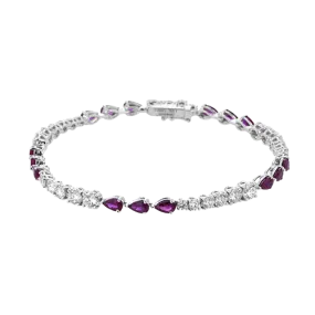 Bracelet in 18k Gold with Diamonds