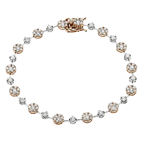 Bracelet in 18k Gold with Diamonds