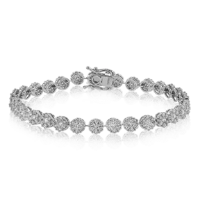 Bracelet in 18k Gold with Diamonds
