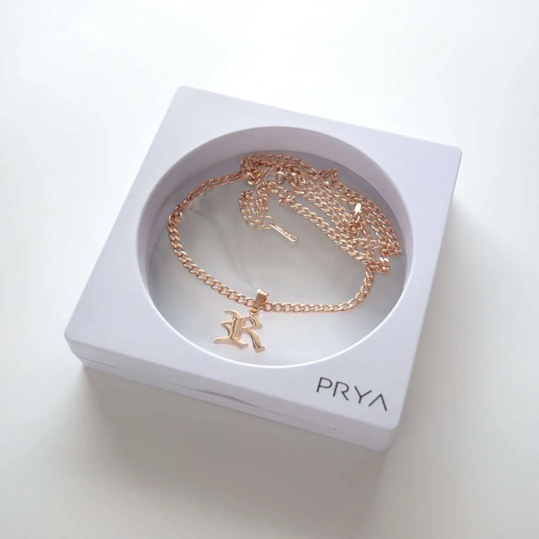 Cubana Initial Necklace
