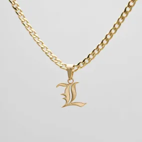 Cubana Initial Necklace