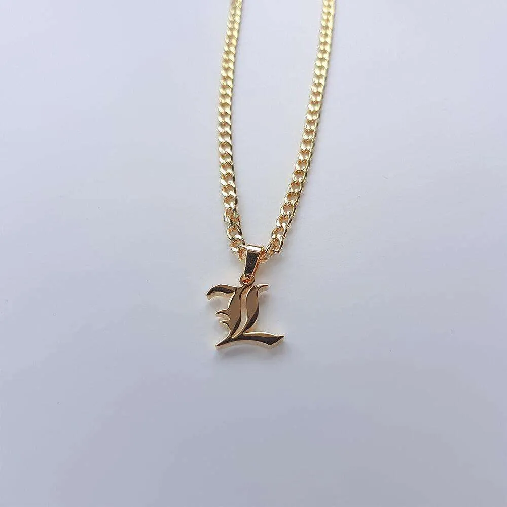 Cubana Initial Necklace