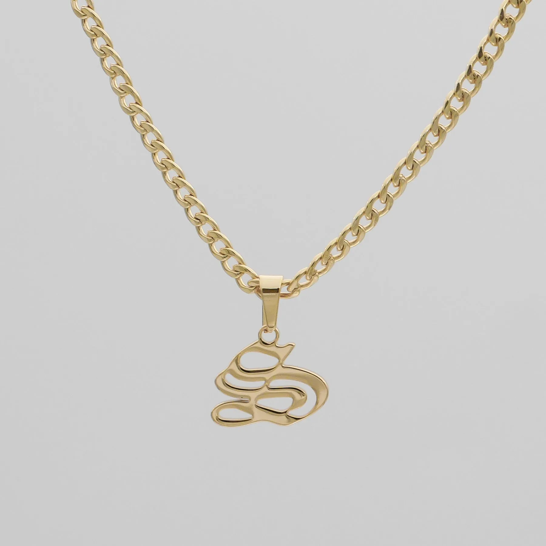 Cubana Initial Necklace