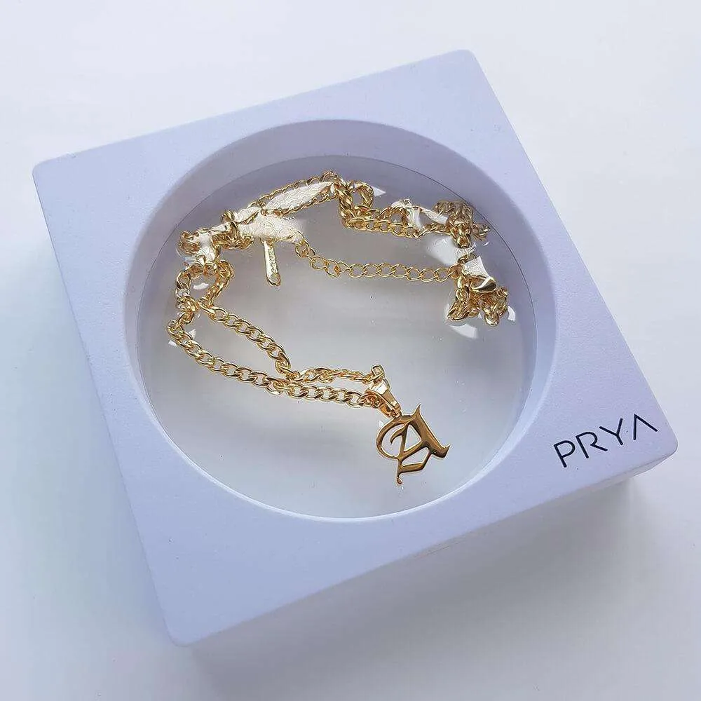 Cubana Initial Necklace