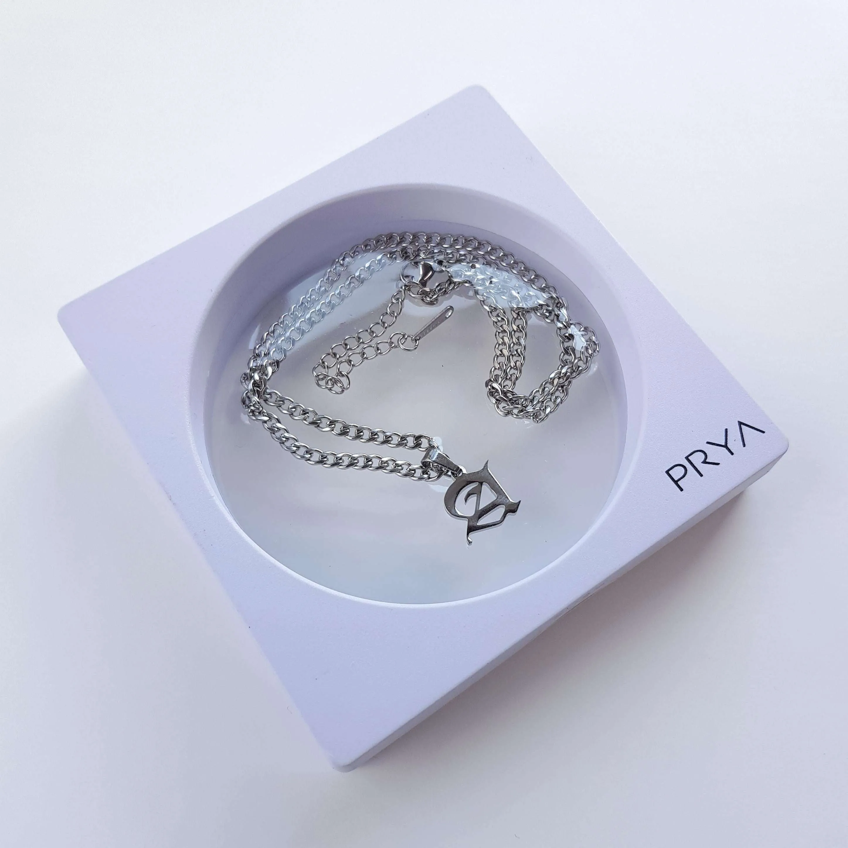 Cubana Initial Necklace
