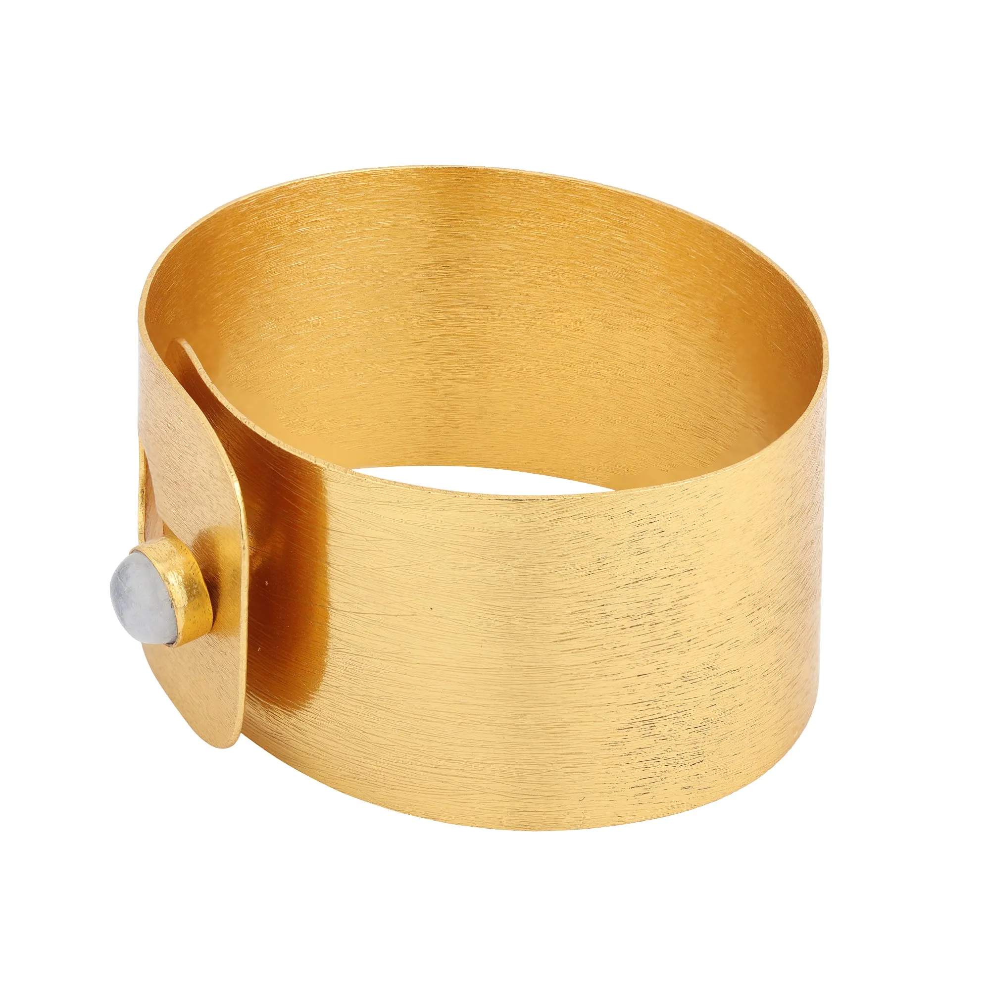 Cuff - Keyhole - Moonstone