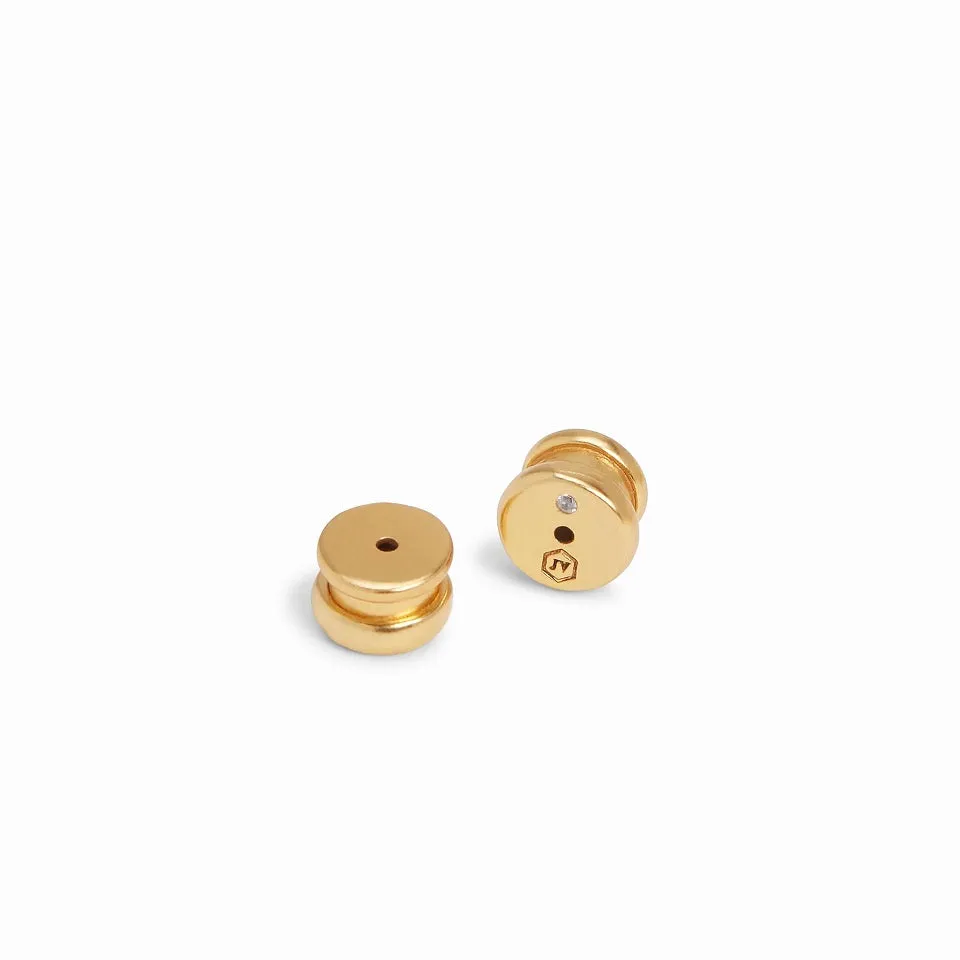 Delphine Pearl Hoop & Charm Earrings