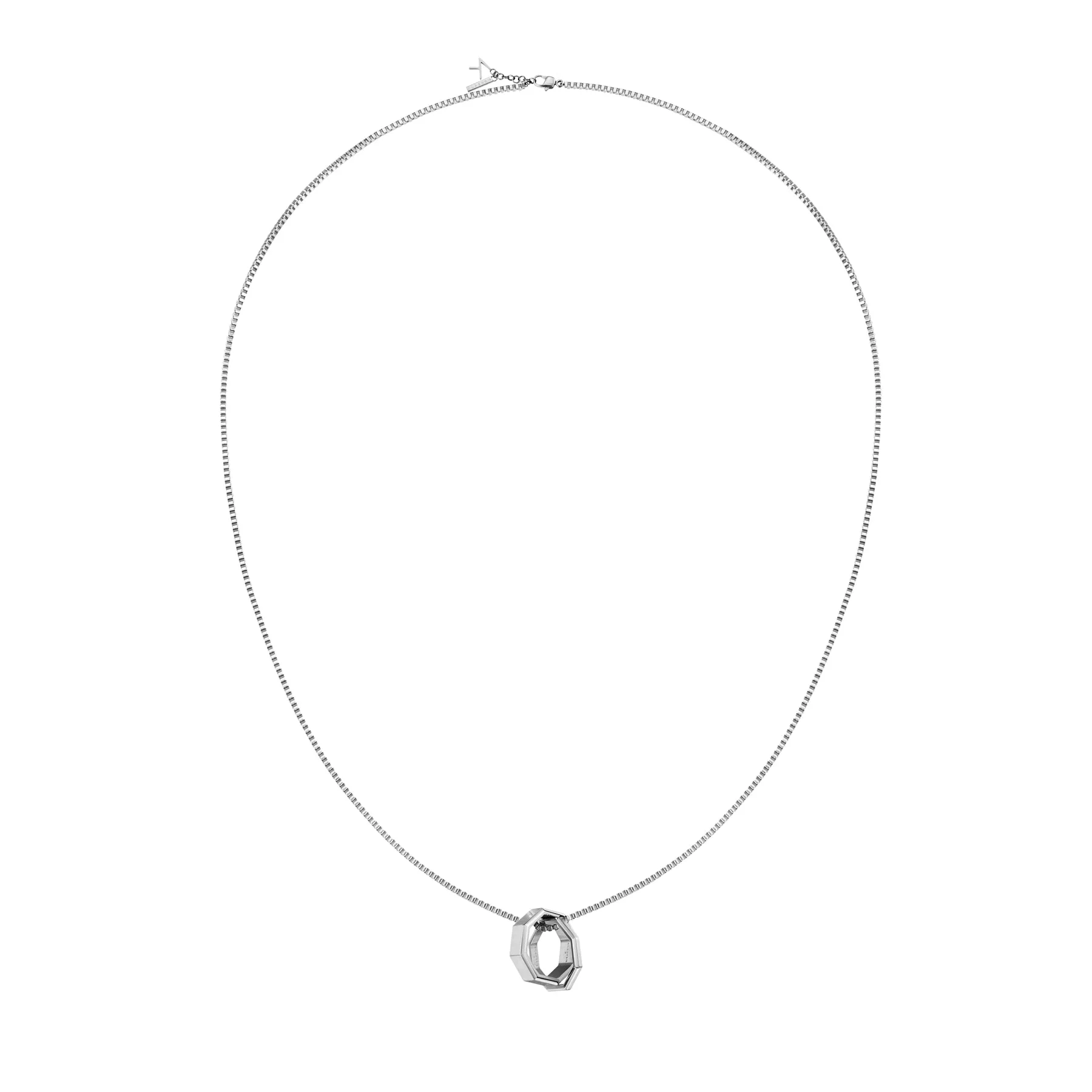 Sure! Heres an optimized product title with modifiers for better clarity and appeal:

Elegant Double Okto Man Necklace - Stylish Greek-Inspired Design for Men