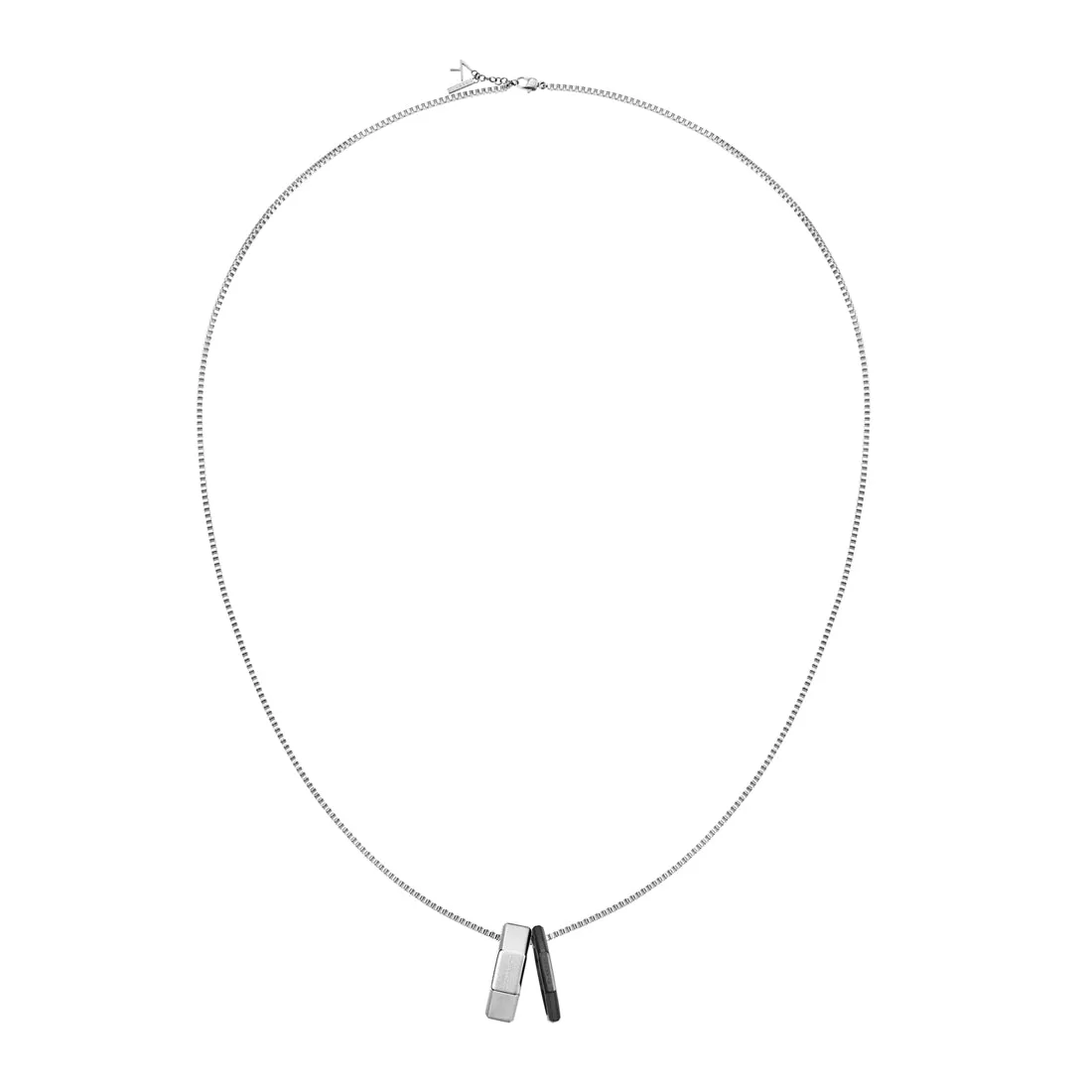Sure! Heres an optimized product title with modifiers for better clarity and appeal:

Elegant Double Okto Man Necklace - Stylish Greek-Inspired Design for Men