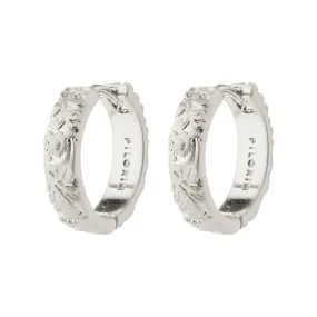 ELFRIDA recycled hoop earrings silver-plated