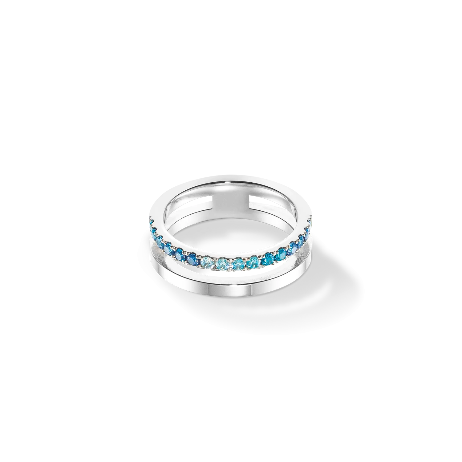 Eternal Unity Ring silver-blue