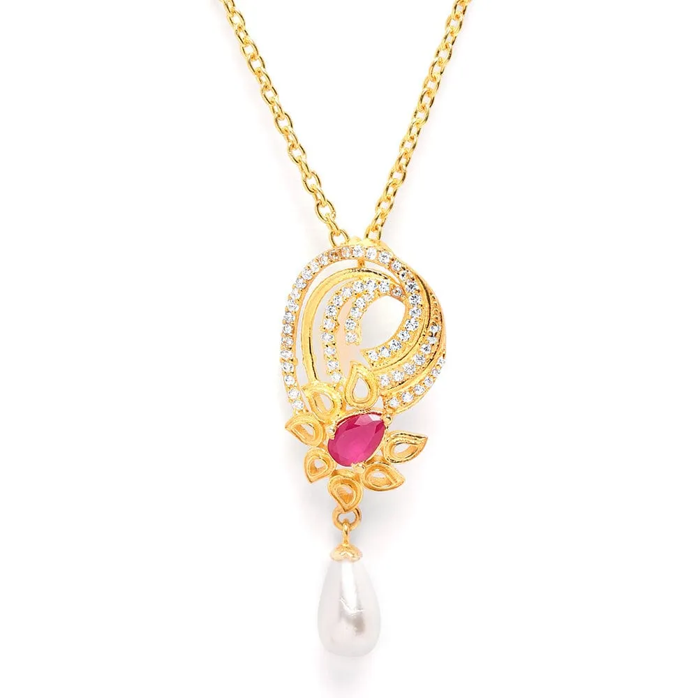 Gold Plated Silver Necklace