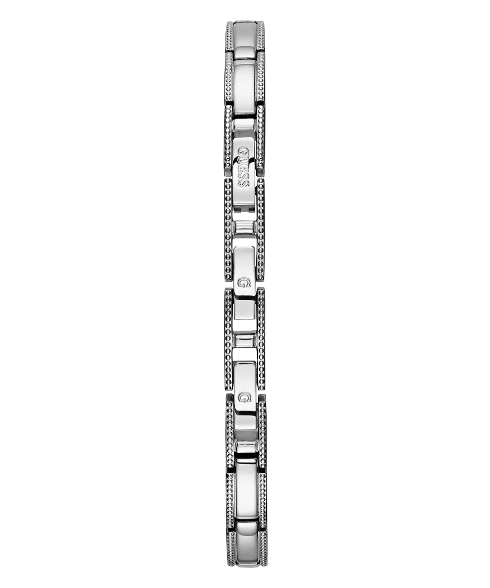 GUESS Ladies Silver Tone Analog Watch