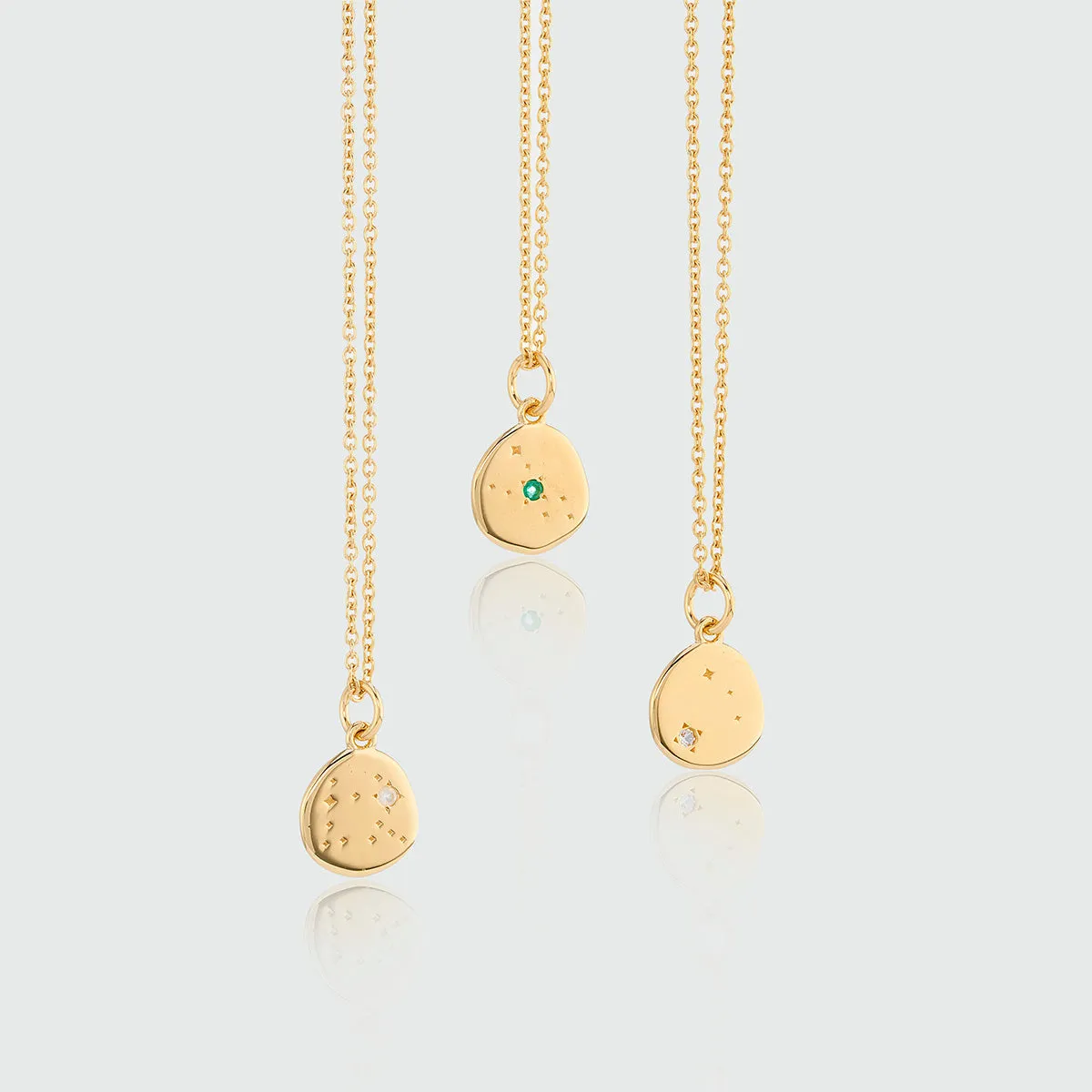 Inari Zodiac Gold Vermeil Necklace