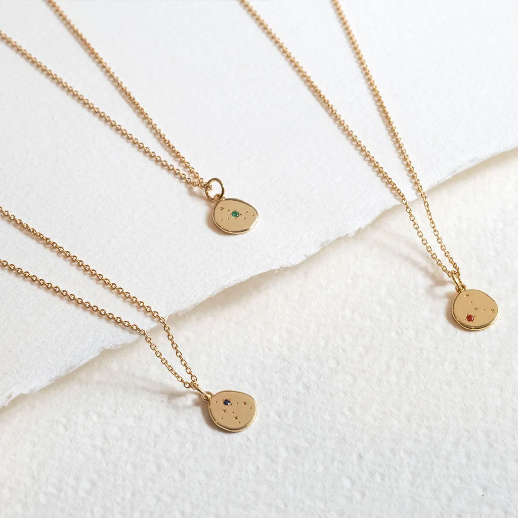 Inari Zodiac Gold Vermeil Necklace