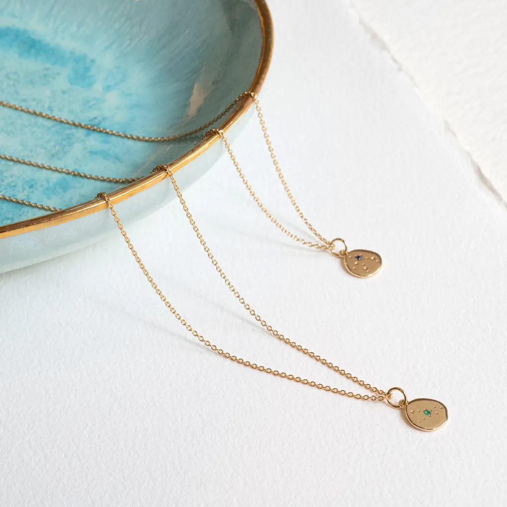 Inari Zodiac Gold Vermeil Necklace