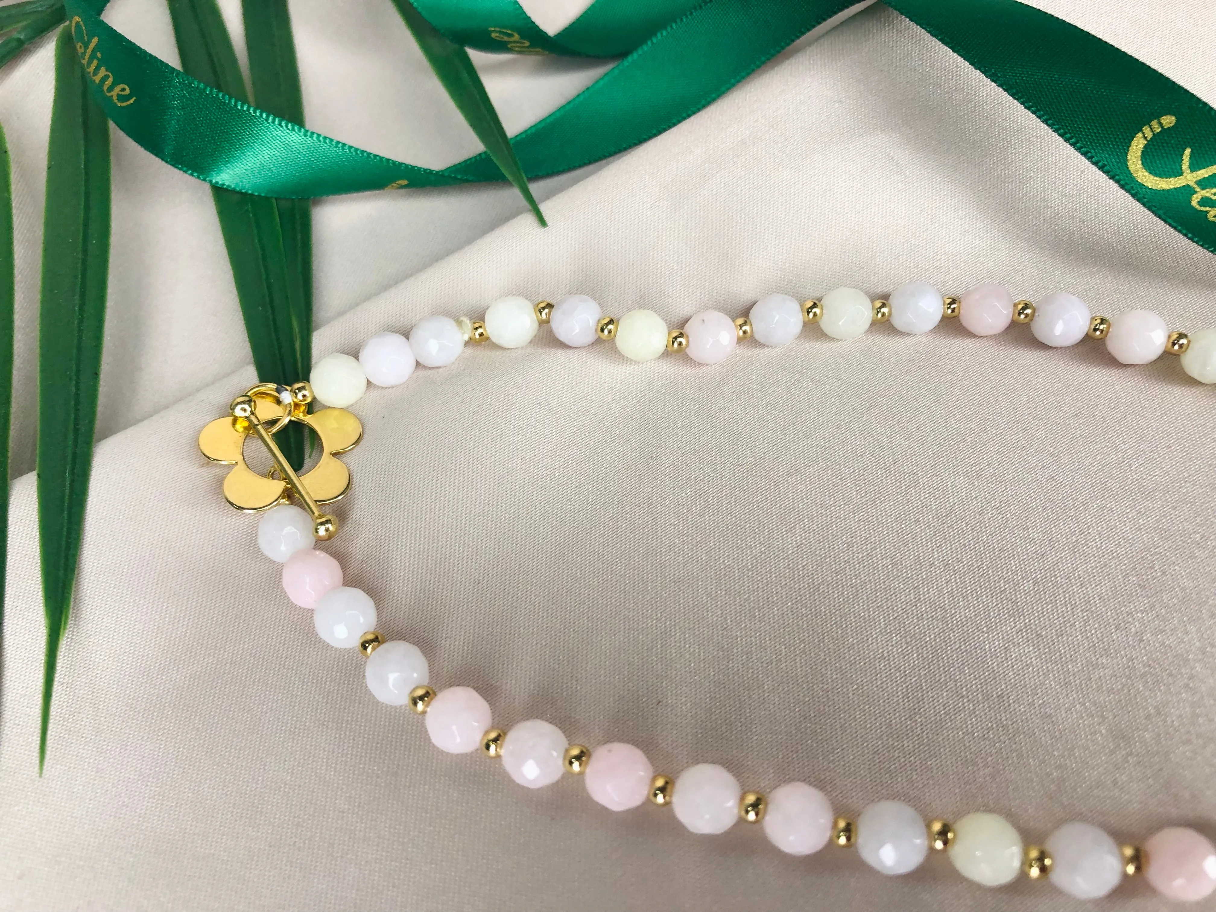 Jada Nephrite Jade Heart Necklace