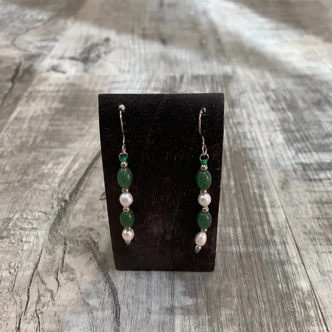 Jade "Rice" Beaded Jewelry