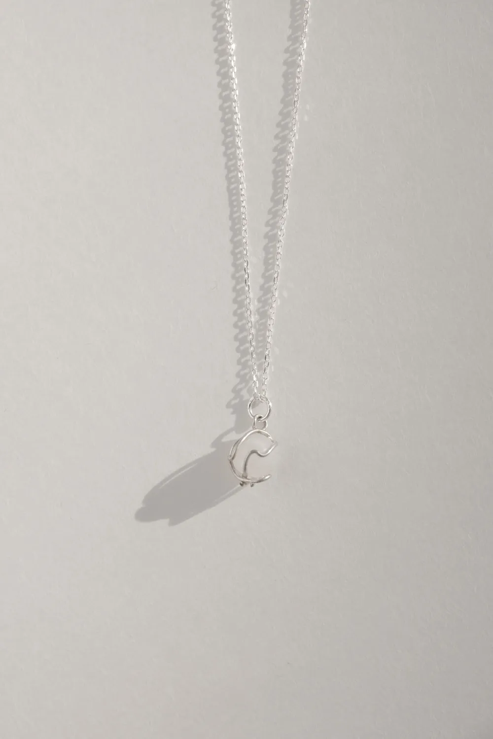 LONG BALL CRYSTAL STONE 925 NECKLACE