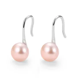Mother's Day Gifts Pearl Earrings 925 Sterling Silver Drop Dangle Earrings Handmade Pearl Jewelry Birthday Gift for Women