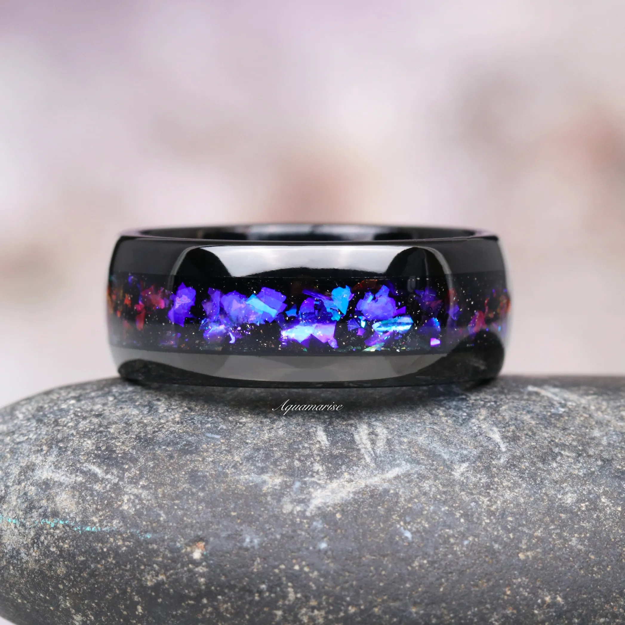 Orion Nebula & Tanzanite Couples Ring
