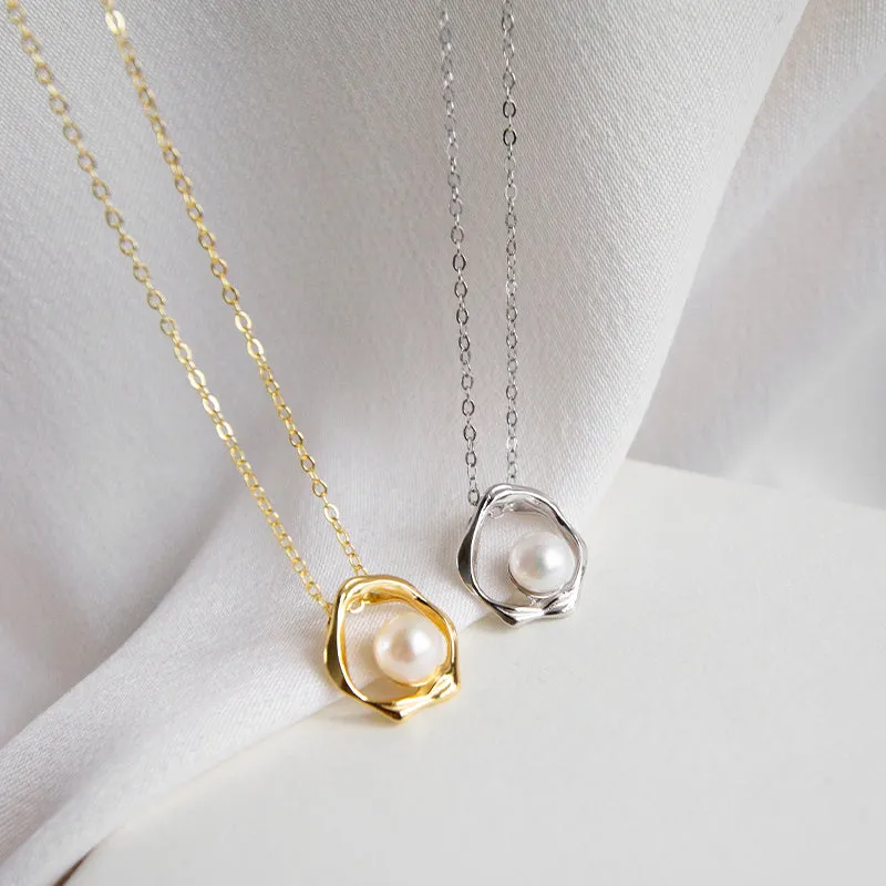 Pearl Halo Necklace