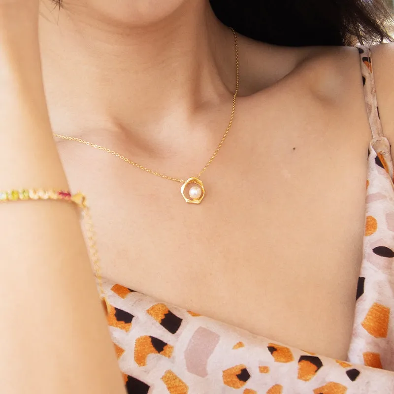 Pearl Halo Necklace