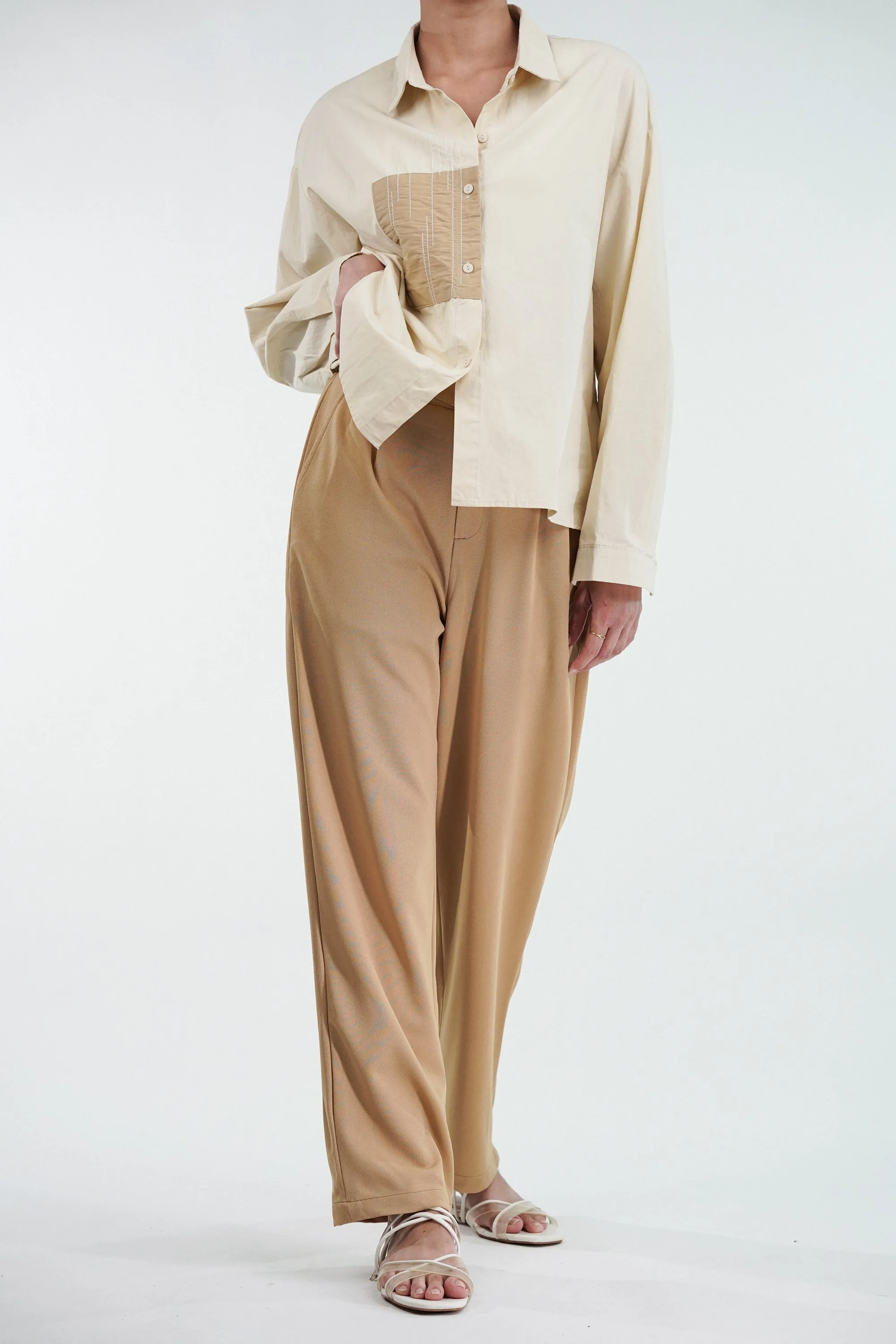 Premium Patchwork Shirt & Trouser Coord Set