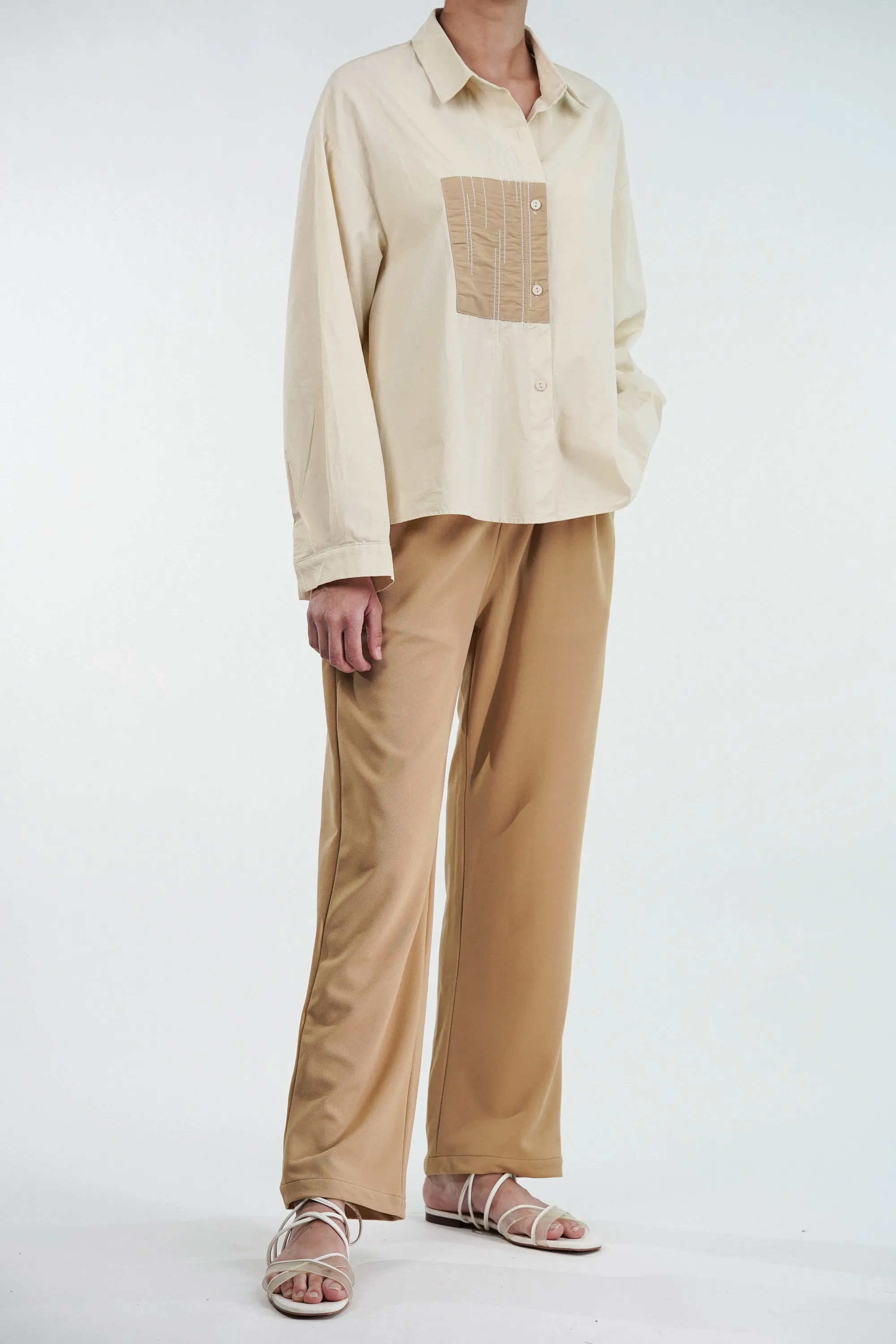 Premium Patchwork Shirt & Trouser Coord Set
