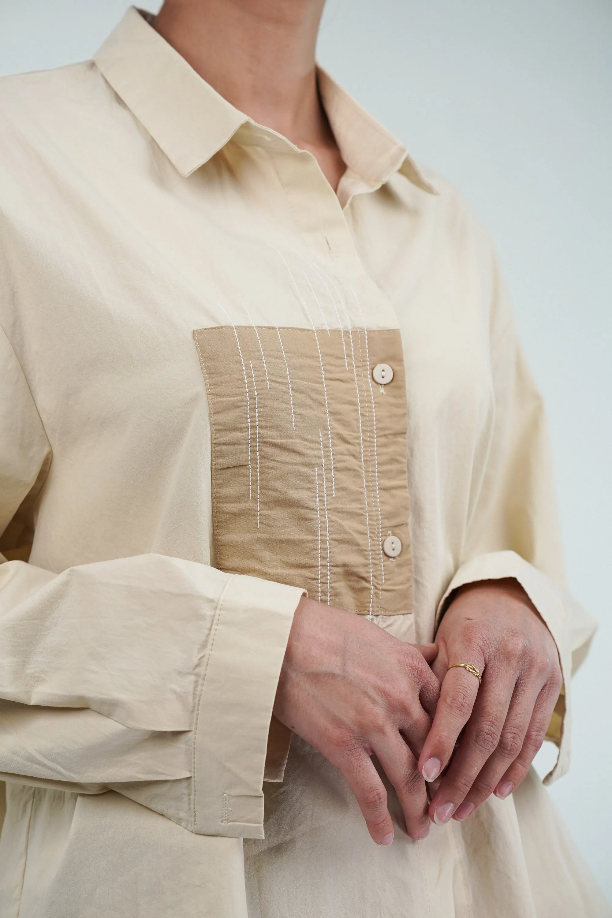 Premium Patchwork Shirt & Trouser Coord Set