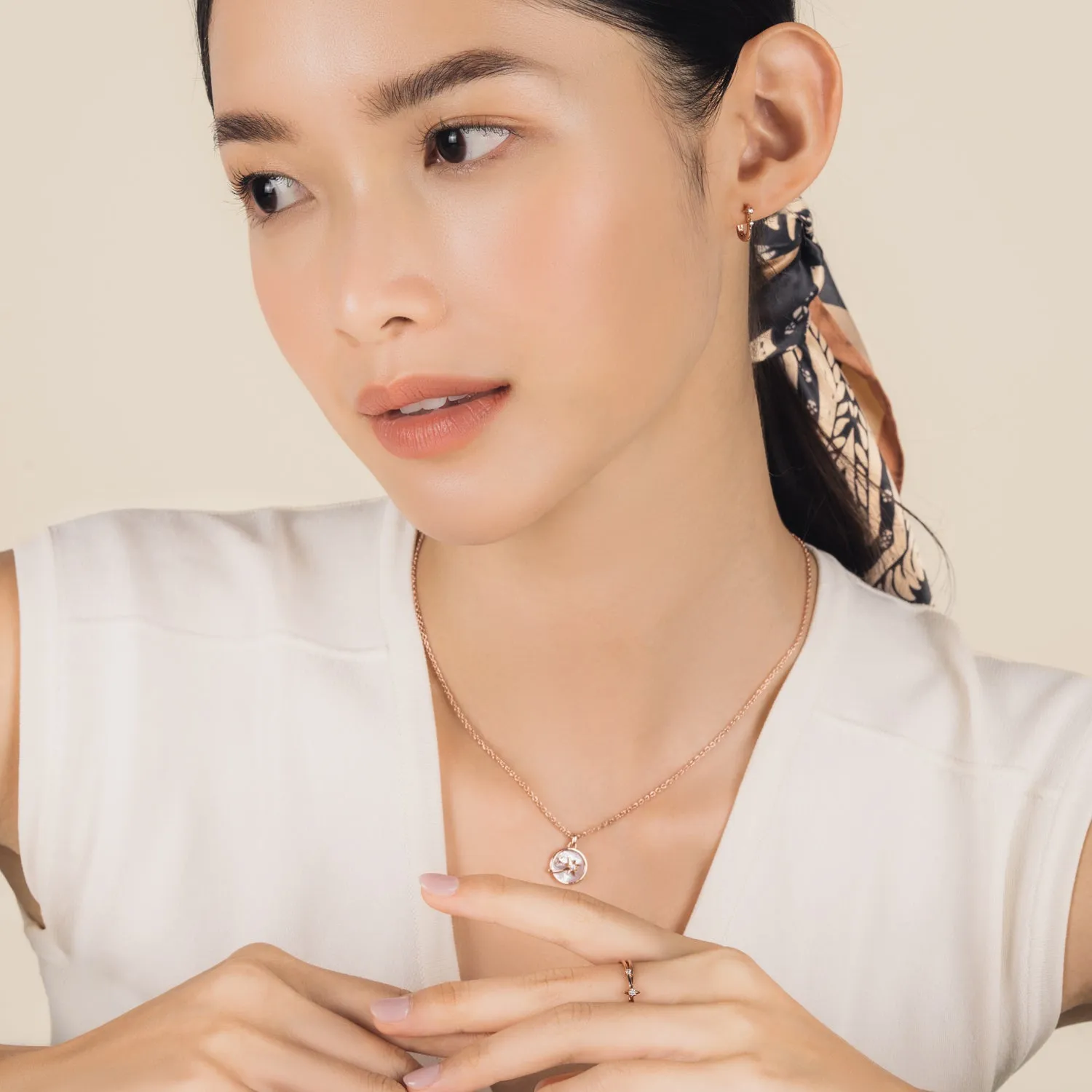 Rose Gold Estella Necklace