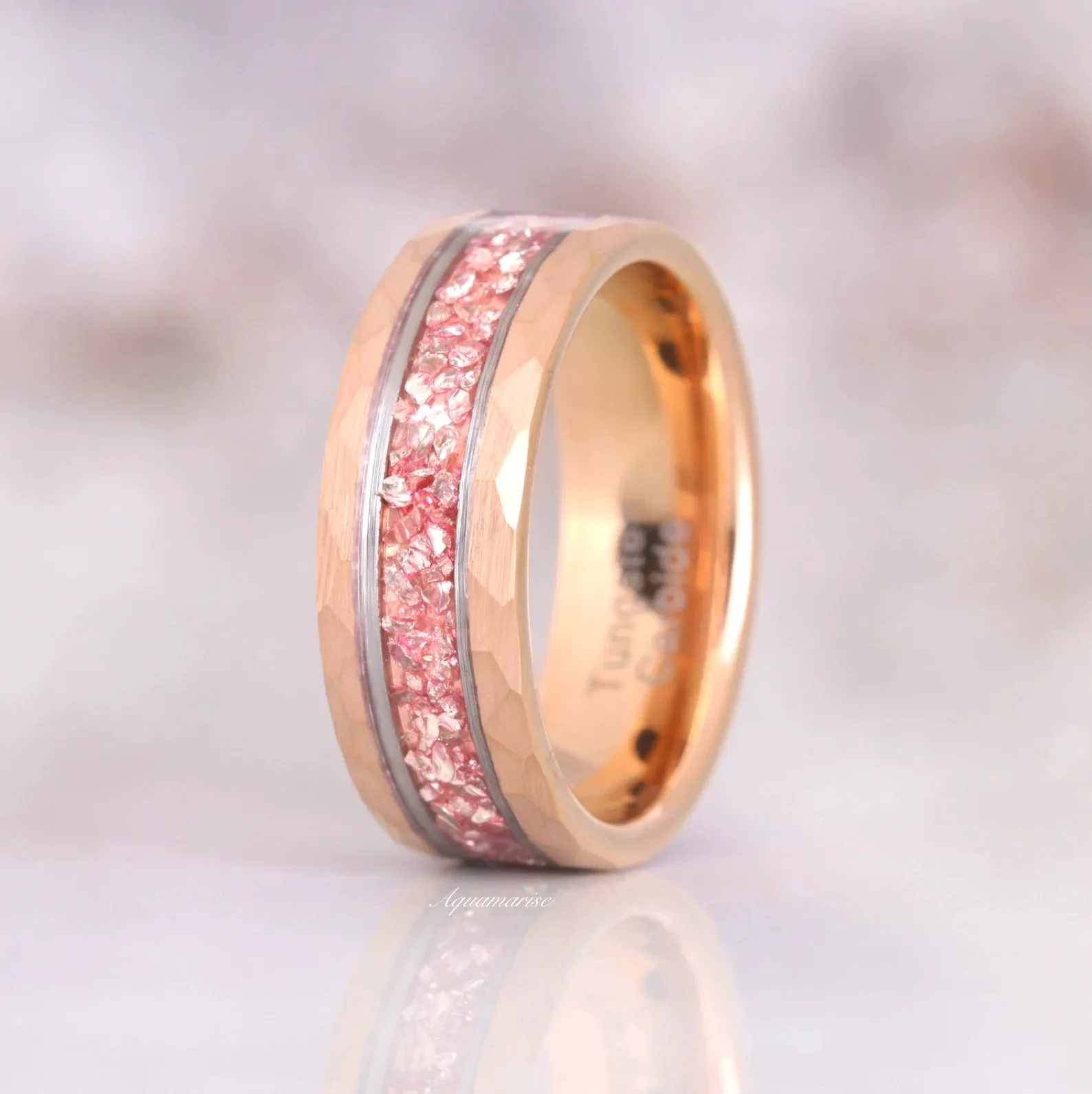 Skye Morganite Couples Ring