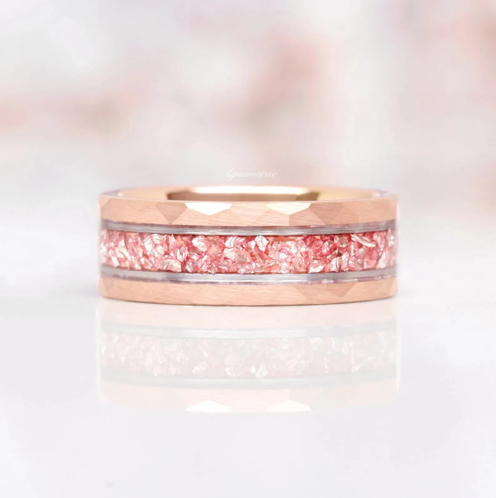 Skye Morganite Couples Ring