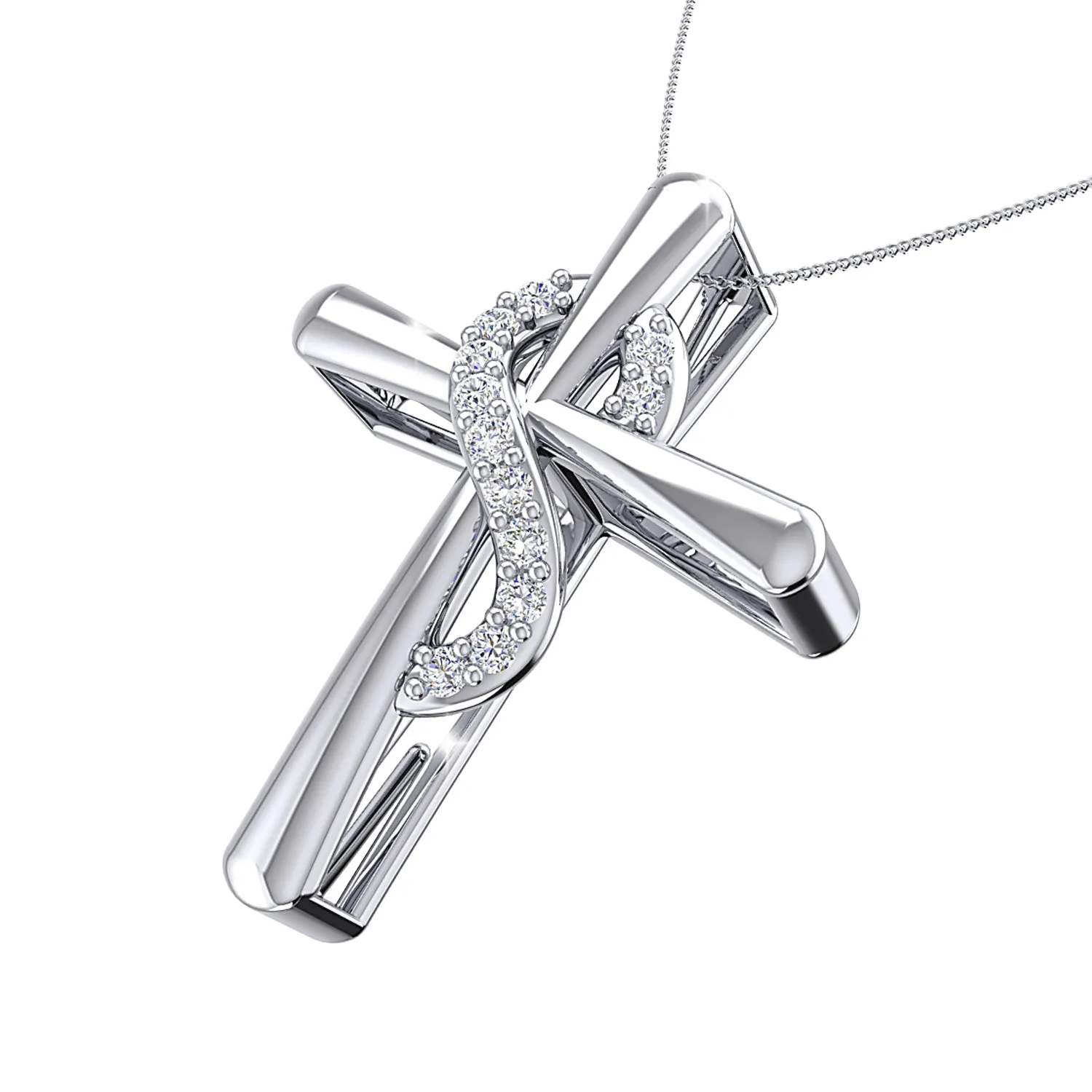 THE MARTHA CROSS PENDANT