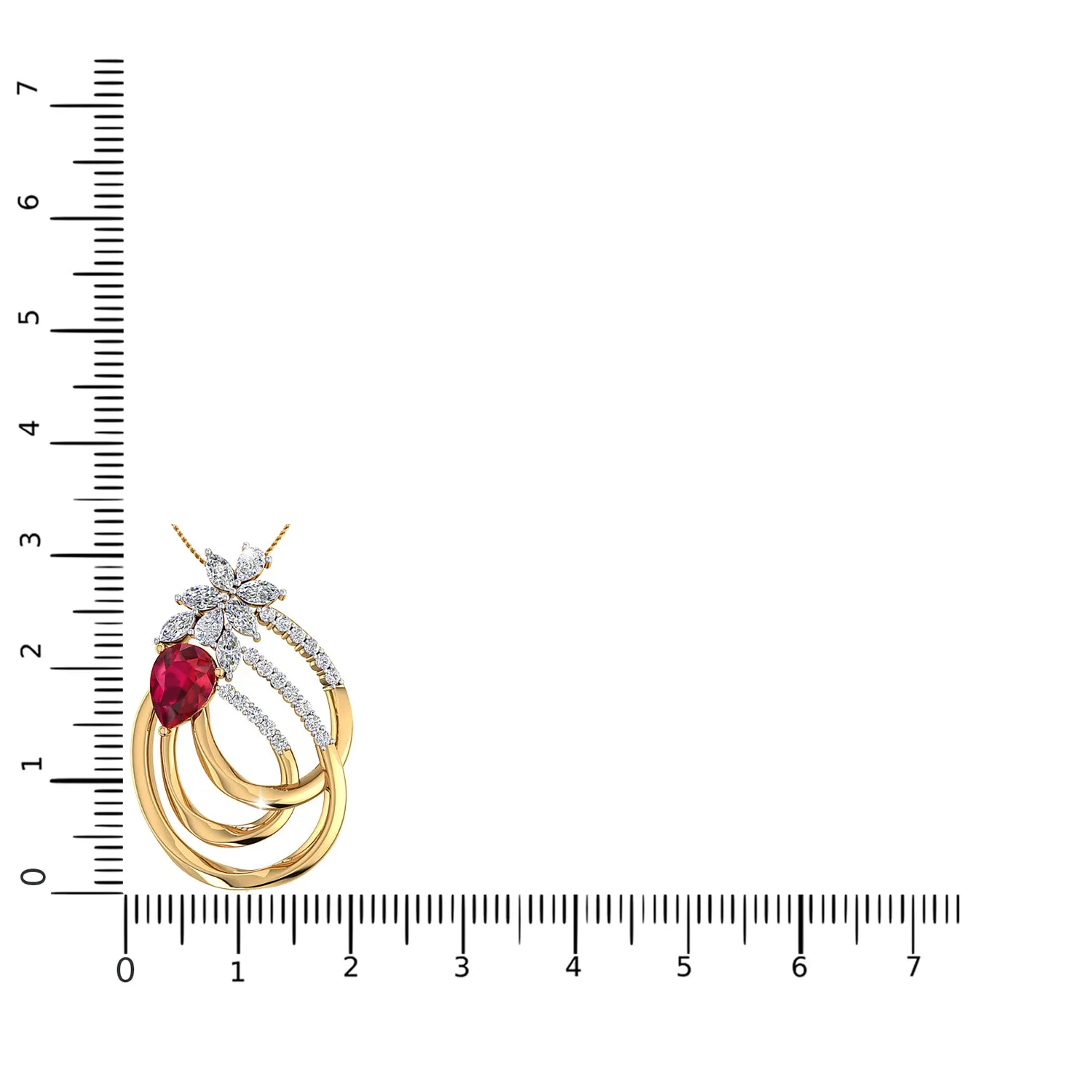 THE ROSE PETAL PENDANT