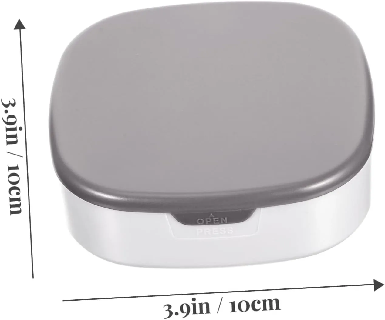 Travel Jewelry Box Small Jewelry Organizer with Mirror for Earrings Necklaces Compact Storage Case Portable for Women